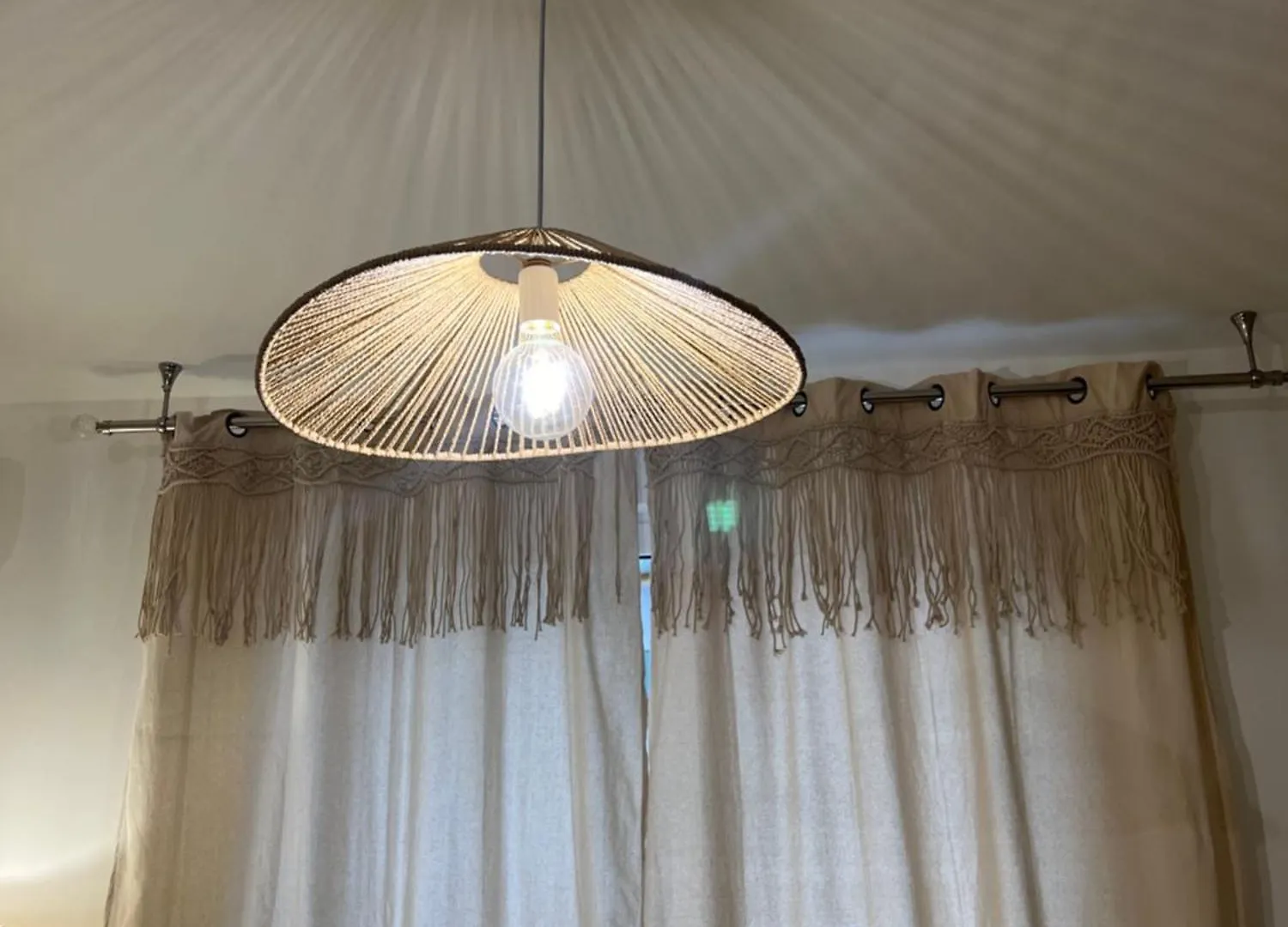 Boho Cane Apartment Tirana