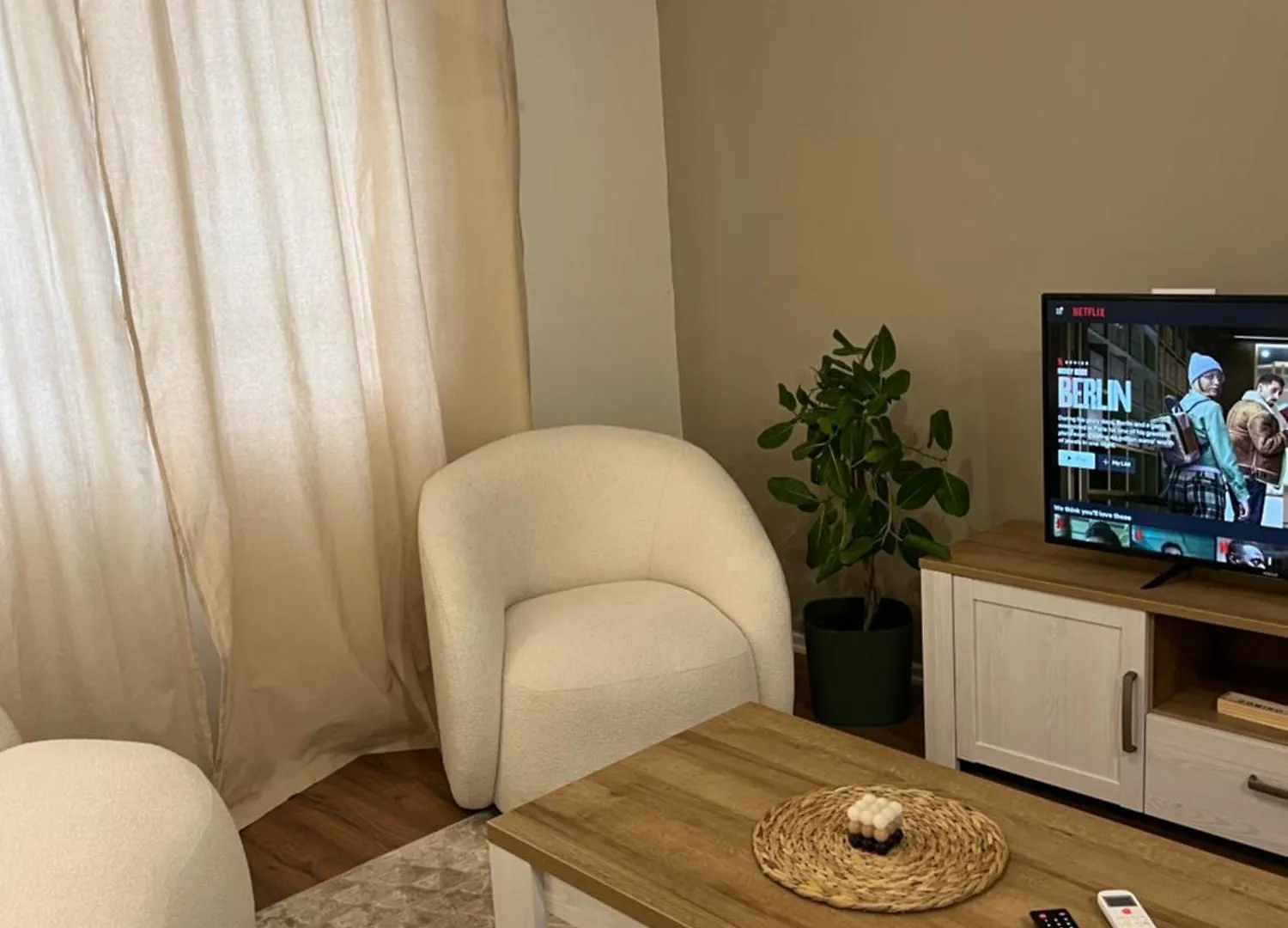 Boho Cane Apartment Tirana