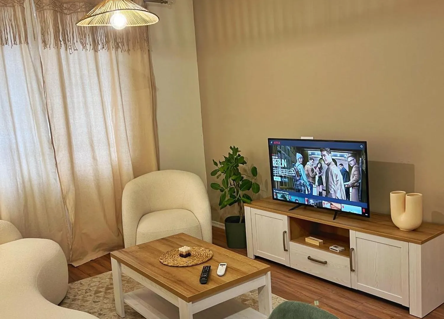 Boho Cane Apartment Tirana Albania